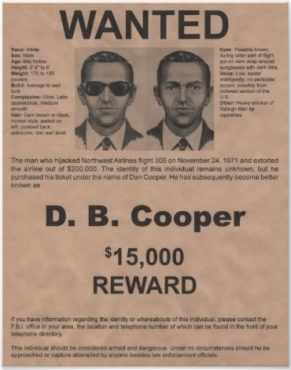 D. B Cooper