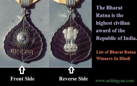 List of Bharat Ratna Winners In Hindi,