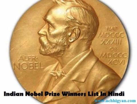 भारत के नोबेल पुरस्कार विजेता: About Indian Nobel Prize Winners In Hindi