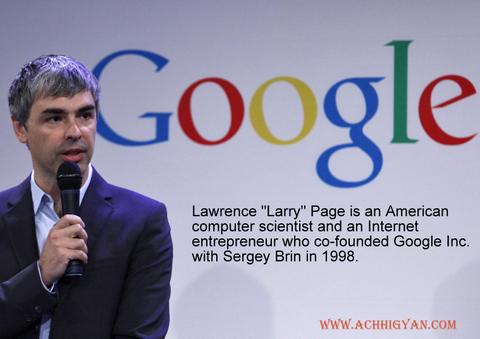 Larry Page Biography In Hindi