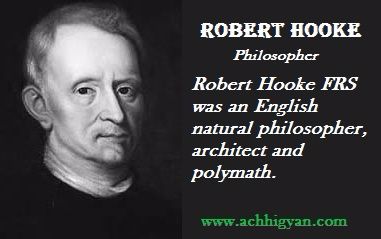 रॉबर्ट हुक की जीवनी | Robert Hooke Biography In Hindi