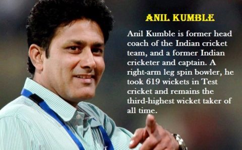 अनिल कुंबले की जीवनी | About Anil Kumble Biography in Hindi