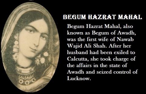 बेगम हज़रत महल का इतिहास, जीवनी | Begum Hazrat Mahal Biography in Hindi