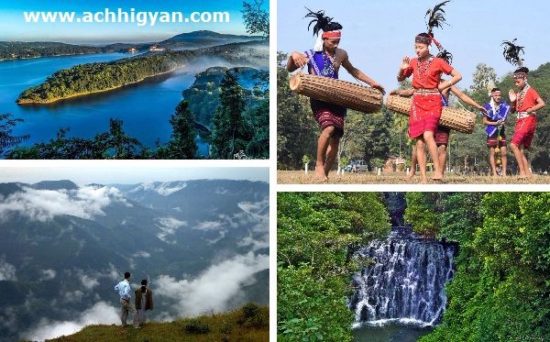 मेघालय के दर्शनीय व पर्यटन स्थल की जानकारी | Meghalaya Tourism in Hindi
