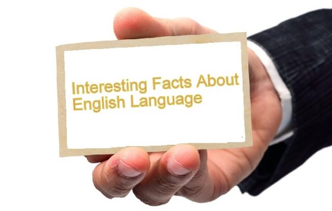 अंग्रेजी भाषा से के बारे में 50 गजब रोचक तथ्य Amazing Facts About English in Hindi