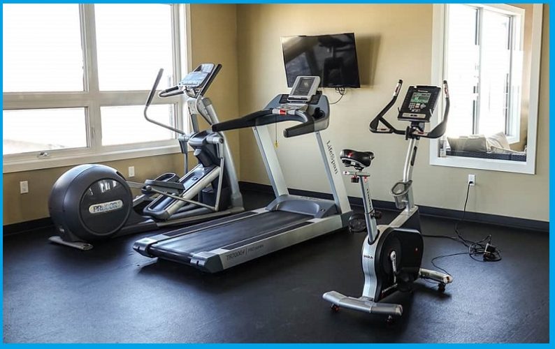 Treadmill and Exercise Bike